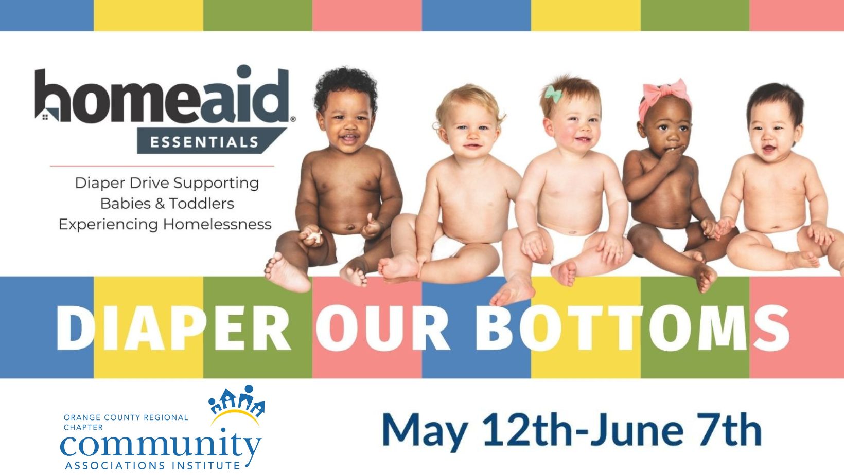 Outreach Committee's HomeAid Diaper Drive