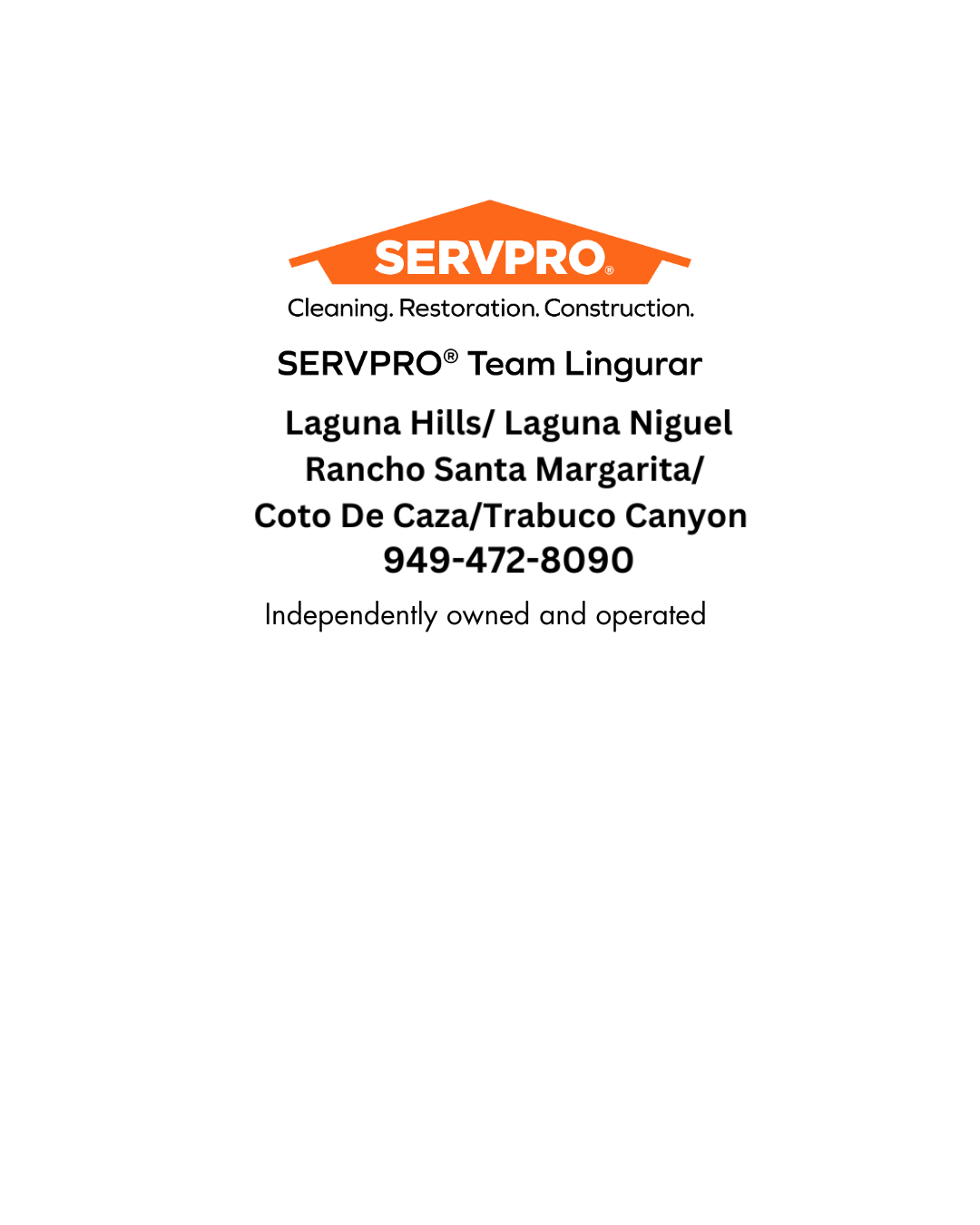 SERVPRO Team Lingurar