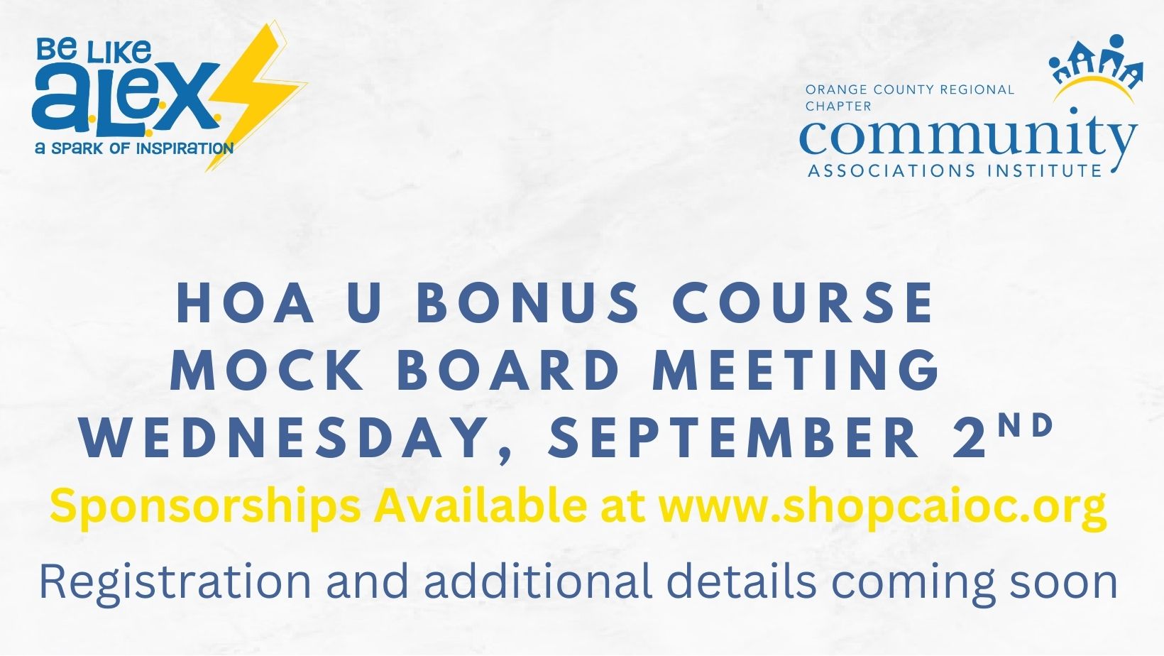 HOA U Bonus Course – Mock Board Meeting 