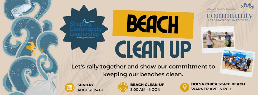 Outreach Committee's Beach Clean Up