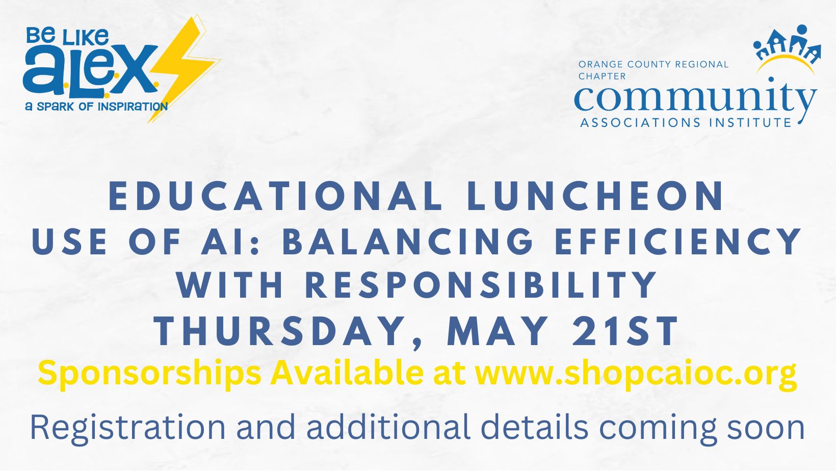Educational Luncheon Use of AI: Balancing Efficiency with Responsibility