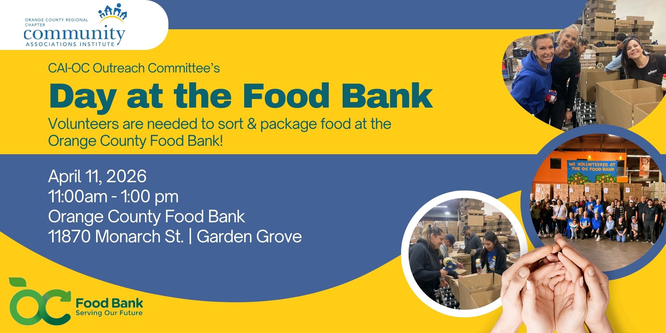 Outreach Committee's Day at the Food Bank