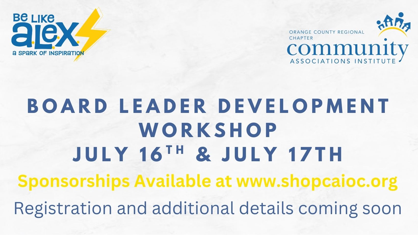 Board Leader Development Workshop