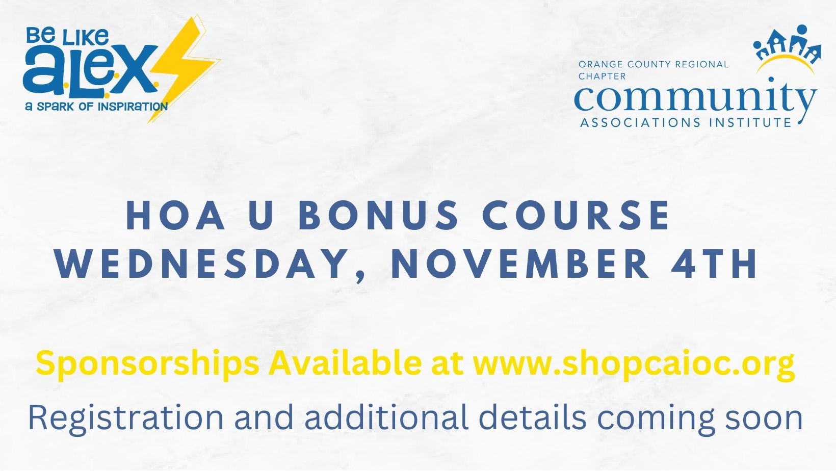 HOA U Bonus Course