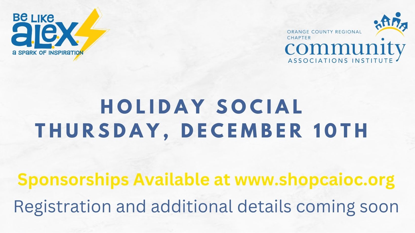 Holiday Social & Gift Drive