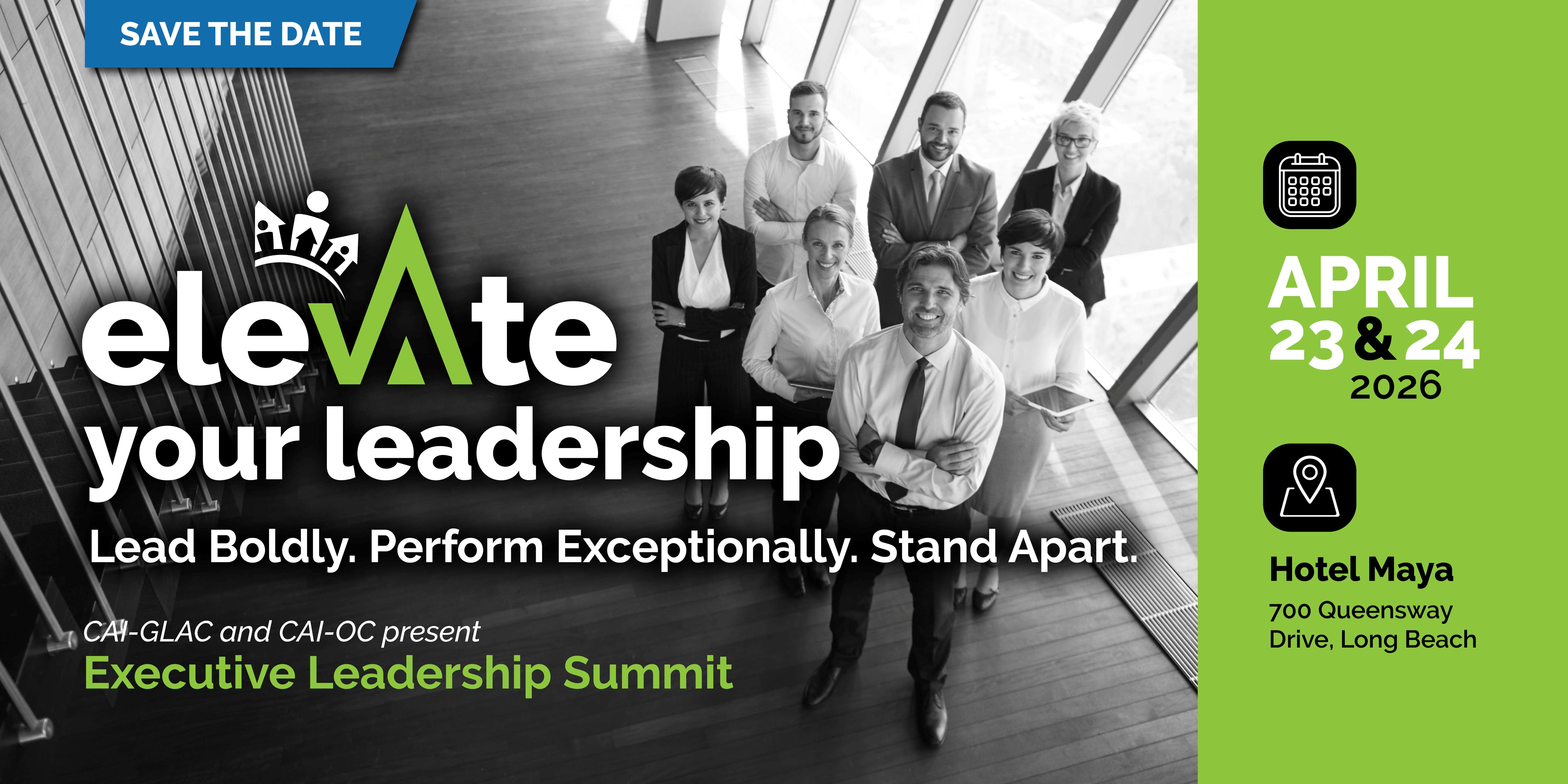 Executive Leadership Summit in Partnership with CAI-GLAC
