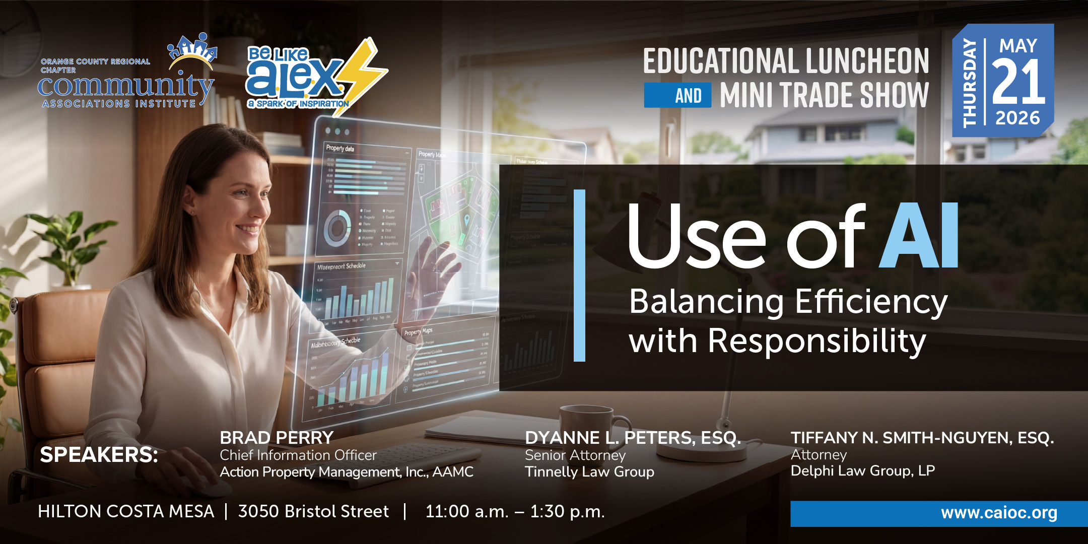 Educational Luncheon Use of AI: Balancing Efficiency with Responsibility