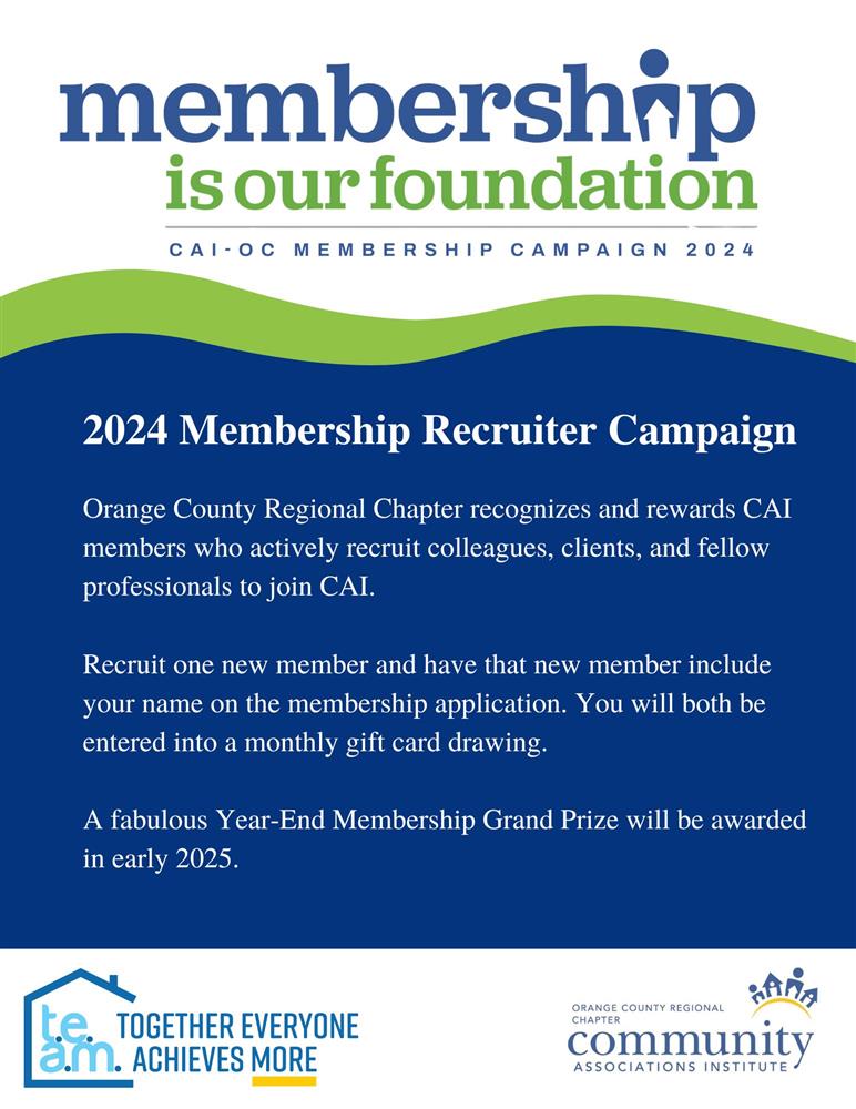 2024 Membership Recruiter Campaign