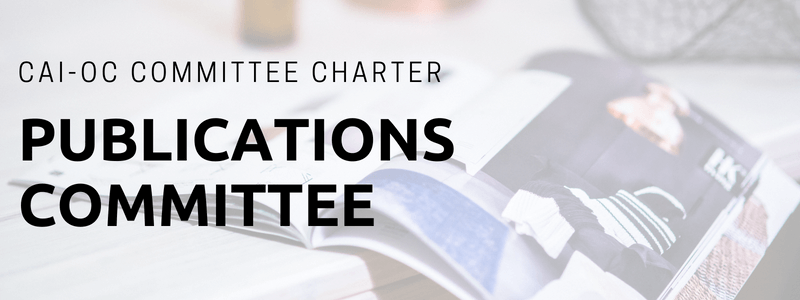 Publications Committee Charter